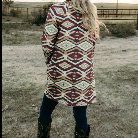 Western Aztec Jacket - Picture 3 of 3